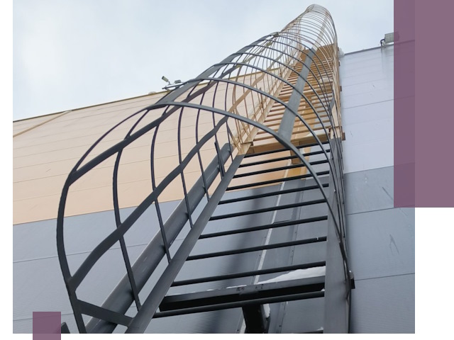 Изготовление и монтаж пожарных лестниц в Шелехове профессионально