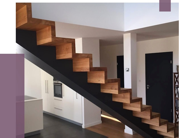 Изготовление деревянных лестниц в Шелехове от 91078 руб. | ПРОЛЁТ-Шлх