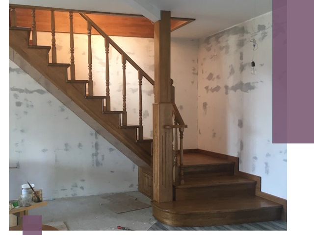 Ремонт деревянных лестниц в Шелехове: быстро и качественно