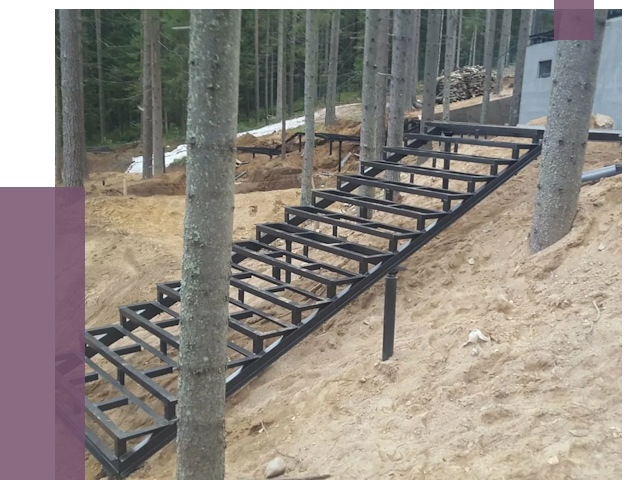 Монтаж металлических лестниц в Шелехове от 14197 руб. 