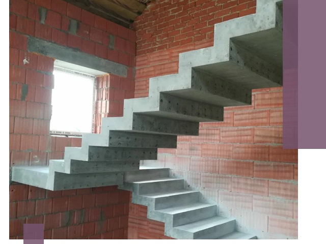 Бетонные лестницы под ключ в Шелехове: монтаж, демонтаж, ремонт