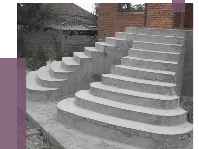 Монтаж бетонных лестниц в Шелехове от 4500 руб. 