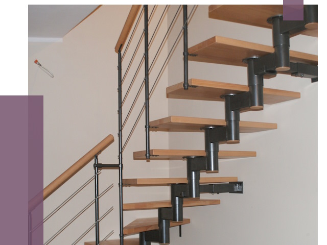 Изготовление модульных лестниц в Шелехове от 12054 руб. 