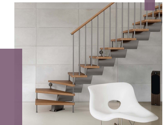 Монтаж модульных лестниц в Шелехове от 6643 руб. 