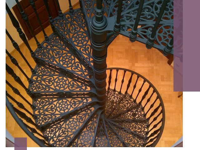 Винтовые лестницы под ключ в Шелехове: производство и монтаж