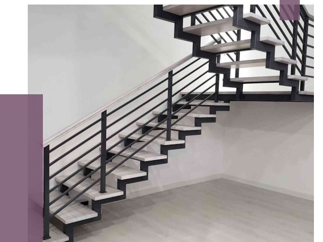 Лестницы на металлокаркасе под ключ в Шелехове от 13394 руб. | ПРОЛЁТ-Шлх