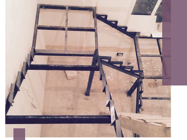 Монтаж лестниц на металлокаркасе в Шелехове быстро и качественно