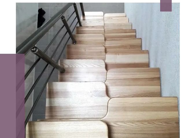 Лестницы гусиный шаг в Шелехове от 13662 руб. под ключ | ПРОЛЁТ-Шлх