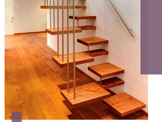 Лестницы «гусиный шаг» на заказ в Шелехове для узких пространств