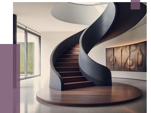 Элитные лестницы под заказ в Шелехове от 198228 руб. — ПРОЛЁТ-Шлх