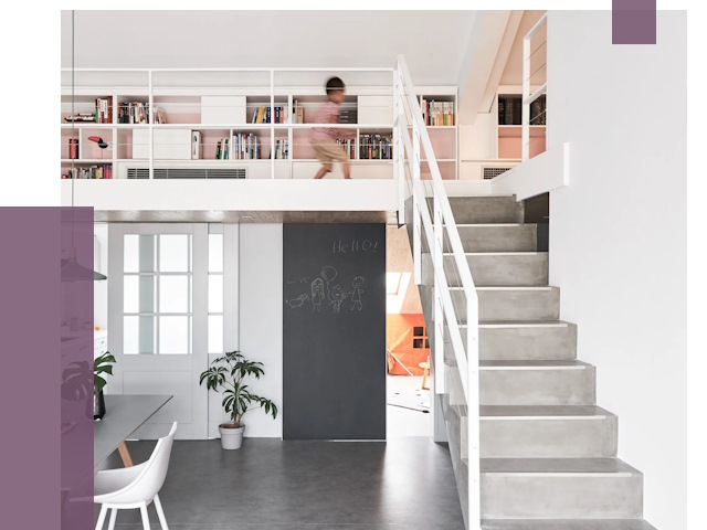 Лестницы для двухуровневой квартиры в Шелехове от 184834 руб. | ПРОЛЁТ-Шлх