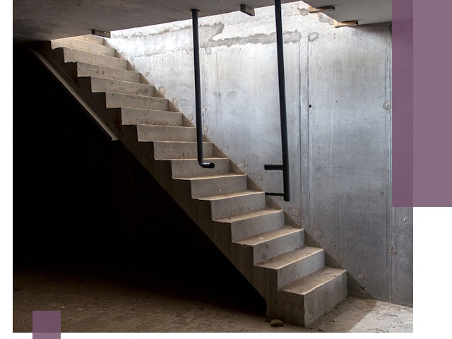 Изготовление и монтаж лестниц в подвале в Шелехове