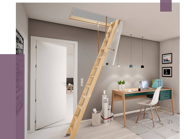 Чердачные лестницы в Шелехове — от 15269 руб. | ПРОЛЁТ-Шлх