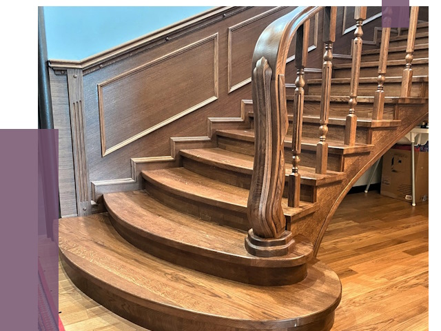 Дубовые лестницы под ключ в Шелехове от 184834 руб. — ПРОЛЁТ-Шлх