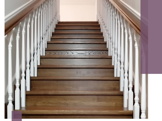 Лестницы из ясеня на заказ в Шелехове — изготовление и монтаж