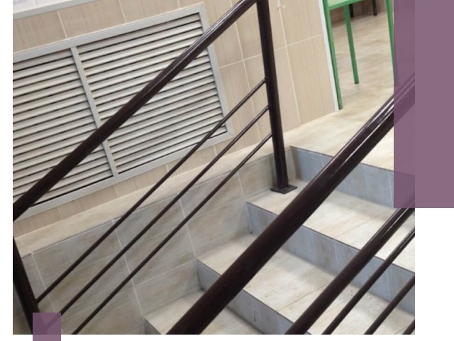 Изготовление перил из металла под ключ в Шелехове