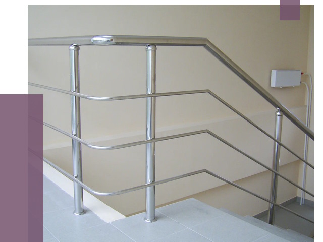 Алюминиевые перила в Шелехове от 6643 руб. под ключ | ПРОЛЁТ-Шлх