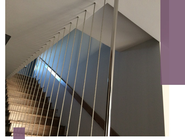 Тросовые перила под ключ в Шелехове — производство и монтаж