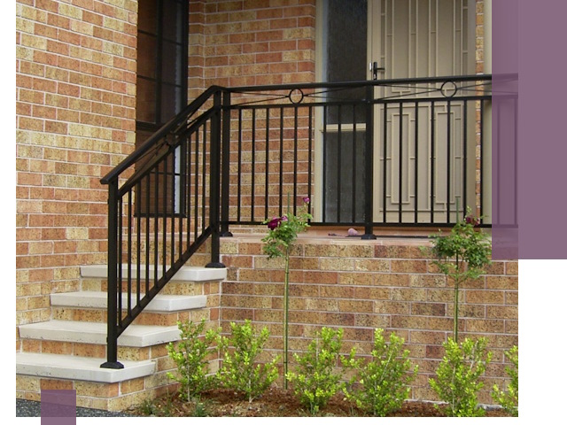 Уличные перила из металла под ключ в Шелехове