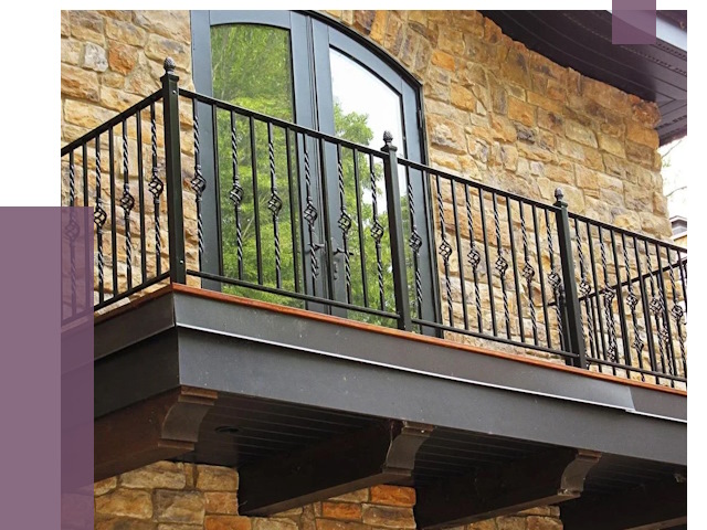 Балконные ограждения в Шелехове от 8411 руб. — купить | ПРОЛЁТ-Шлх