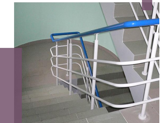 Перила в подъезде в Шелехове — установка и замена от 7768 руб. | ПРОЛЁТ-Шлх