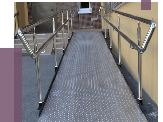 Пандусы в Шелехове от 12858 руб. — установка для инвалидов | ПРОЛЁТ-Шлх