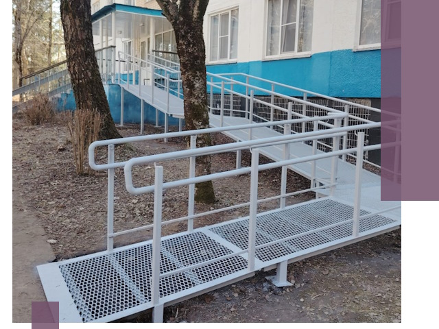 Пандусы под ключ в Шелехове: изготовление, монтаж и демонтаж