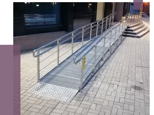 Ремонт пандусов в Шелехове — восстановление от 9108 руб. 