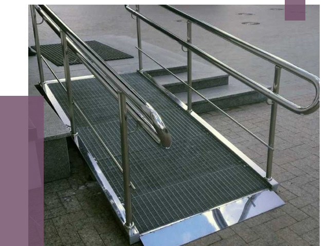 Монтаж пандусов для инвалидов в Шелехове от 9022 руб. под ключ | ПРОЛЁТ-Шлх