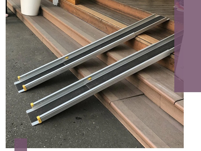 Телескопические пандусы под ключ в Шелехове — изготовление и монтаж