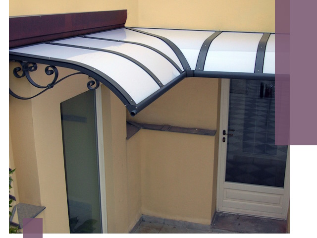 Монтаж козырьков любой сложности в Шелехове под ключ