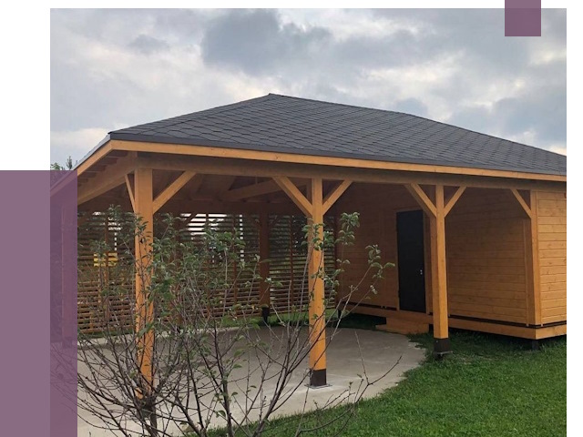 Навесы под ключ в Шелехове от 50628 руб.  | ПРОЛЁТ-Шлх