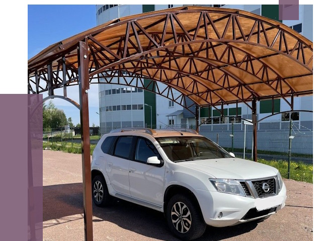 Недорогие навесы в Шелехове от 45003 руб. | ПРОЛЁТ-Шлх