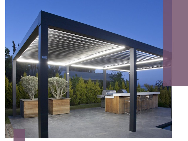 Навесы отдельно стоящие под ключ в Шелехове из металла и поликарбоната