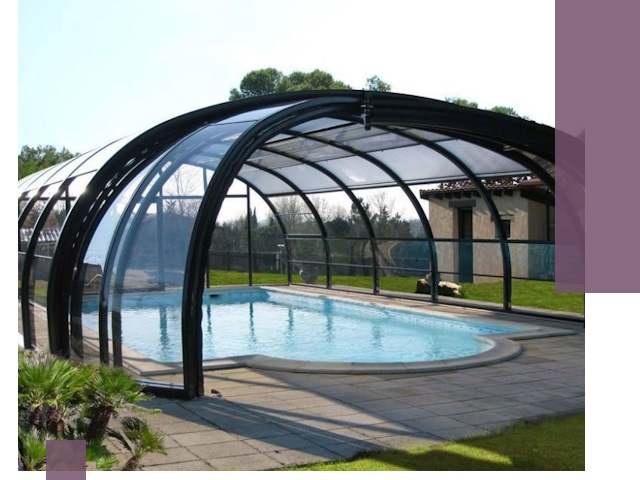 Навесы для бассейна в Шелехове: изготовление и монтаж под ключ