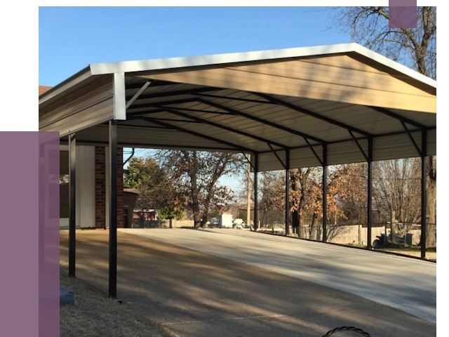 Двускатные навесы в Шелехове от 8411 руб.  | ПРОЛЁТ-Шлх