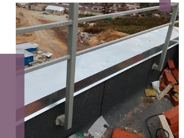 Монтаж парапетов в Шелехове от 4500 руб.  | ПРОЛЁТ-Шлх