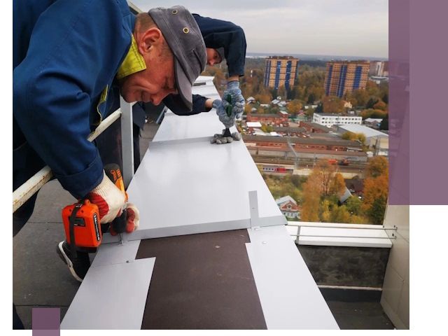 Монтаж парапетов в Шелехове — установка прочных металлических ограждений