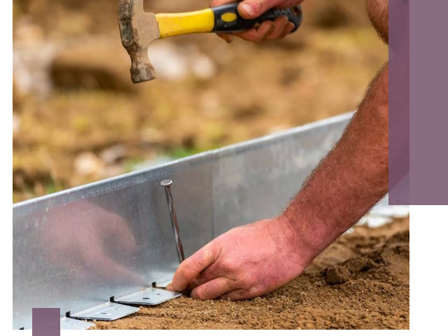 Монтаж металлических бордюров в Шелехове быстро и качественно