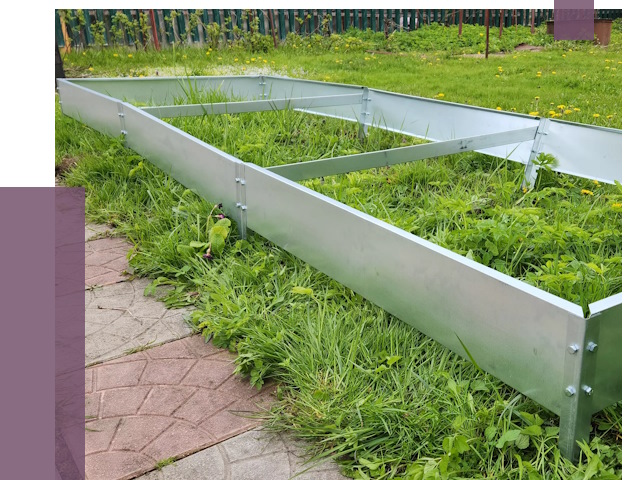 Металлические бордюры для грядок в Шелехове от 1875 руб. 