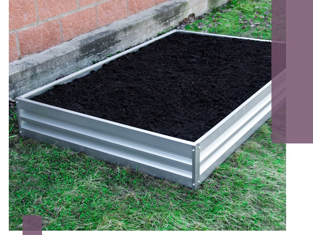 Металлические бордюры для грядок в Шелехове: прочность и аккуратность