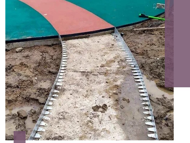 Металлические бордюры для дорожек в Шелехове — монтаж и изготовление