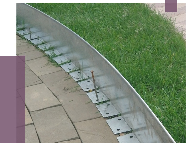 Металлические бордюры для тротуаров в Шелехове от 9108 руб.