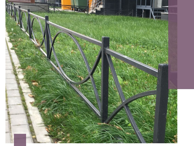 Газонные ограждения из металла в Шелехове — монтаж и продажа