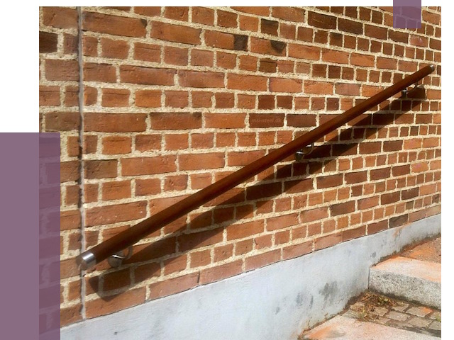 Изготовление пристенных поручней в Шелехове от 4661 руб. — ПРОЛЁТ-Шлх