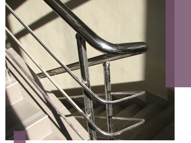 Поручни из нержавеющей стали под ключ в Шелехове