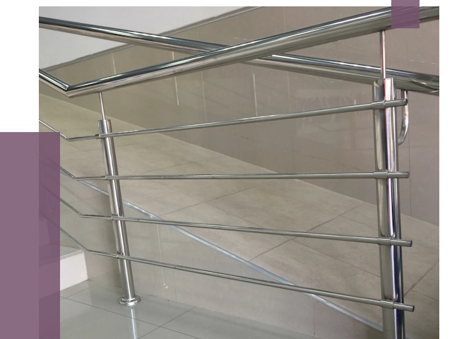 Изготовление поручней из нержавеющей стали в Шелехове